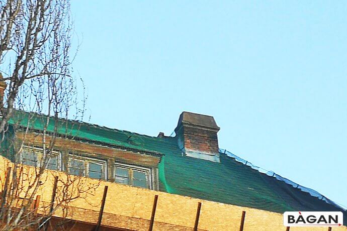 Siatka do założenia na ścianę elewacyjną oraz dach